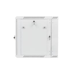 Szafa instalacyjna Rack dwusekcyjna wisząca 19" 12U 600x600 szara Lanberg (flat pack)