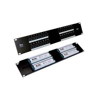 Patch panel A-LAN PK017 (1U 19" kat. 5e UTP 32xRJ-45)