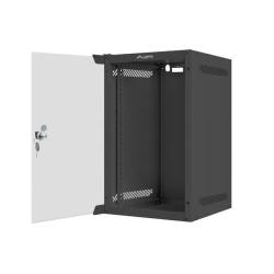 Szafa instalacyjna Rack wisząca 10" 9U 280x310 czarna Lanberg (flat pack)