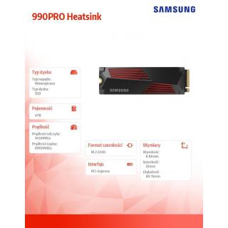 Dysk SSD 990PRO Heatsink NVMe 4TB MZ-V9P4T0CW