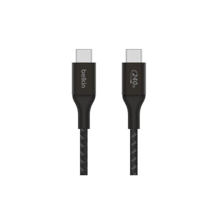 Kabel BoostCharge USB-C/USB-C 240W 1m czarny