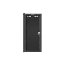 Szafa instalacyjna Rack wisząca 10" 12U 280x310mm czarna Lanberg (flat pack)