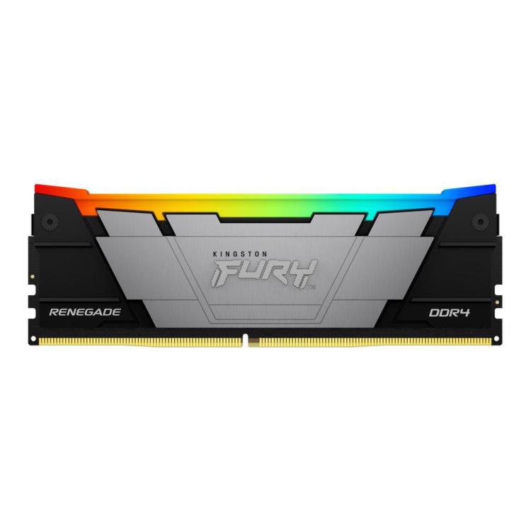 Pamięć DDR4 Kingston Fury Renegade RGB 16GB (1x16GB) 3200MHz CL16 1,35V 1Gx8 czarna