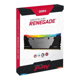 Pamięć DDR4 Kingston Fury Renegade RGB 16GB (1x16GB) 3200MHz CL16 1,35V 1Gx8 czarna