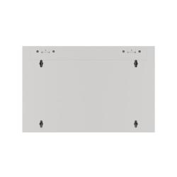 Szafa instalacyjna Rack wisząca 19" 6U 570x600 szybki montaż szara Lanberg (flat pack)