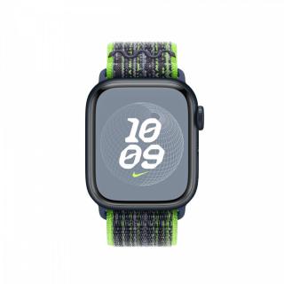 Opaska sportowa Nike w kolorze jasnozielonym/niebieskim do koperty 41 mm