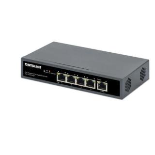 Przełącznik Gigabit 5x PoE Passthrough zasilany PoE lub ACz, 95W