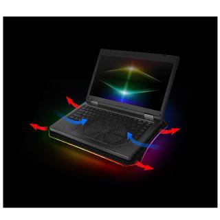 Podkładka chłodząca pod laptop Thermaltake Massive 20 RGB CL-N014-PL20SW-A (19 cali 1 wentylator)