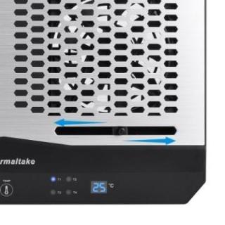 Podkładka chłodząca pod laptop Thermaltake Massive TM CL-N002-PL12BL-A (17.x cala 2 wentylatory HUB)