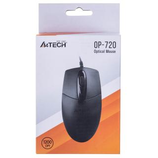 Mysz A4 TECH OP-720 A4TMYS43754 (optyczna 800 DPI kolor...