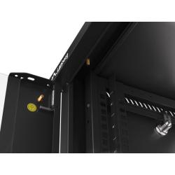 Szafa instalacyjna Rack wisząca 19" 9U 570x450 szybki montaż czarna Lanberg (flat pack)