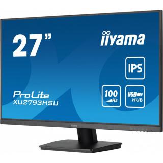 Monitor Prolite XU2793HSU-B6 27 cali IPS.HDMI.DP.2x2W.USBx2.FHD.SLIM.100Hz