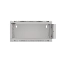 Szafa instalacyjna Rack wisząca 19" 4U 570x600 szybki montaż szara Lanberg (flat pack)