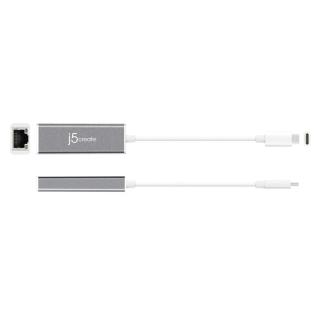 Adapter j5create USB-C to Gigabit Ethernet Adapter kolor...