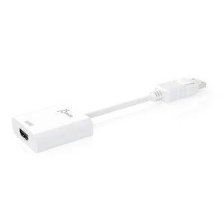 Adapter j5create DisplayPort to 4K HDMI Active Adapter (DisplayPort m - 4K HDMI f 16cm kolor biały) JDA158-N