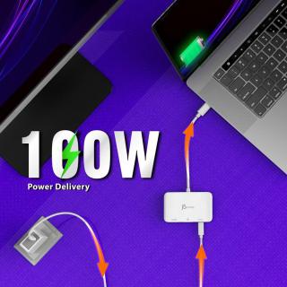 Stacja dokująca j5create USB-C to 4K HDMI Ethernet Adapter 1x4K HDMI/1xUSB-C/1xRJ45 Gigabit kolor biały JCA351-N