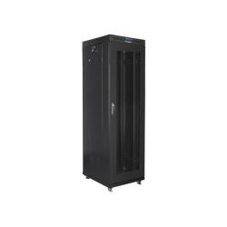 Szafa instalacyjna Rack stojąca 19" 42U 600x800 czarna...