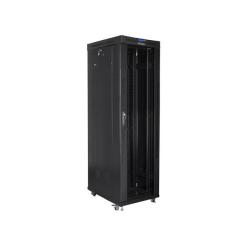 Szafa instalacyjna Rack stojąca 19" 42U 600x1000 czarna...