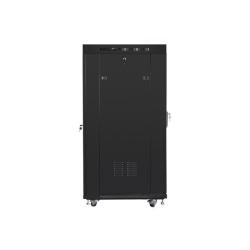 Szafa instalacyjna Rack stojąca 19" 27U 600x800 czarna...