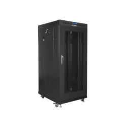 Szafa instalacyjna Rack stojąca 19" 27U 600x800 czarna...