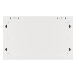 Szafa instalacyjna Rack wisząca 19" 6U 600x450 szara drzwi metalowe Lanberg (flat pack)