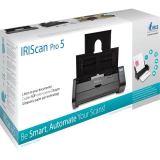 IRISCAN SKANER PRO 5 CZARNY Z PODAJNIKIEM