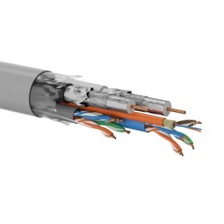 Q-LANTEC MULTIMEDIA CABLE 2 X U/UTP CAT.5E + 2 X RG6 + 2 X FO G657A1, PVC, 350M