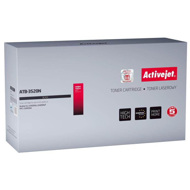 Activejet ATB-3520N Toner (zamiennik Brother TN-3520 Supreme 20000 stron czarny)