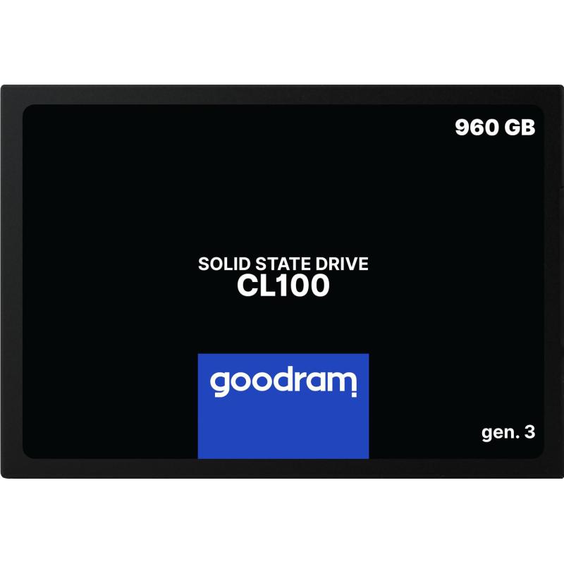 SSD GOODRAM CL100 Gen. 3 960GB SATA III 2,5 RETAIL