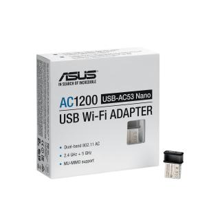 Karta sieciowa ASUS AC1200 USB-AC53 Nano