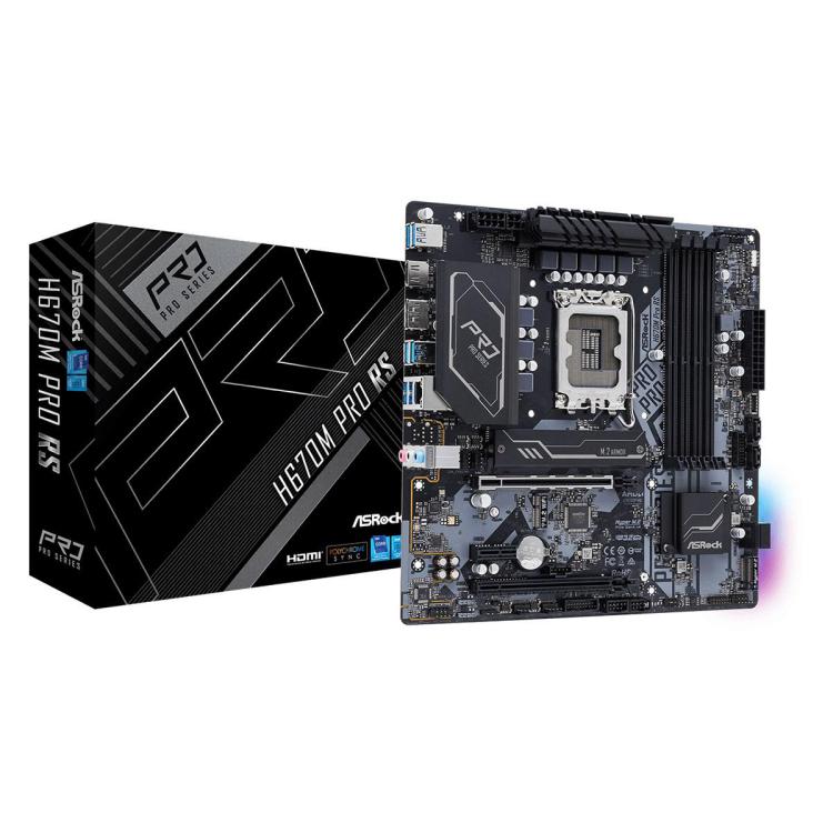 Płyta główna Asrock H670M PRO RS