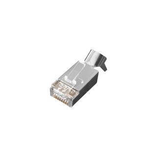 Alantec-Wtyk RJ45 STP na drut 23AWG do zacisk. NI036