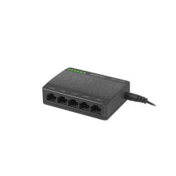 Switch niezarządzalny Lanberg DSP1-1005 5-Port 1000Mb/s Desktop