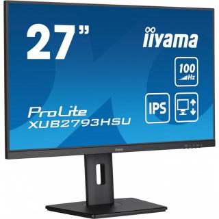 Monitor 27 cali XUB2793HSU-B6 IPS.HDMI.DP.2x2W.USBx2.FreeSync.Flicker