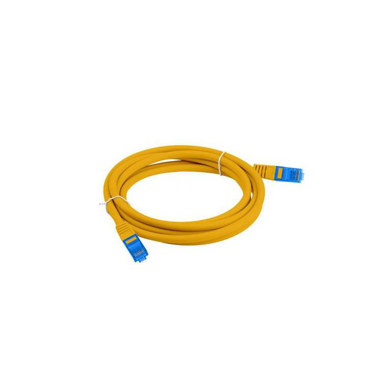 LANBERG PATCHCORD S/FTP KAT.6A 1.5M POMARAŃCZOWY LSZH CCA (FLUKE PASSED) PCF6A-10CC-0150-O