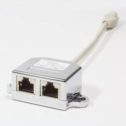 Adapter typ T LogiLink NP0044 RJ45 - 2x RJ45, 2 x...