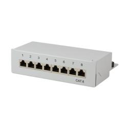 Patch panel stacjonarny LogiLink NP0016A 8x RJ45 kat.6...