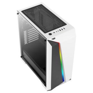 Aerocool Cylon Pro Tempered Glass Midi-Tower - weiß