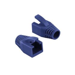 Osłonka wtyku RJ45 LogiLink MP0035B 8mm kat.6 niebieski 50szt