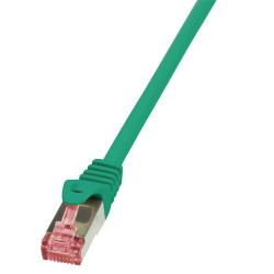 Patchcord LogiLink CQ2025S CAT.6 S/FTP 0,50m, zielony