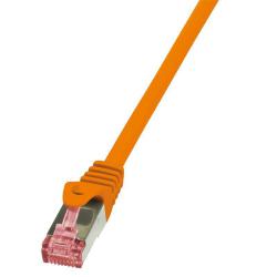 Patchcord LogiLink CQ2088S CAT.6 S/FTP 7,50m, pomarańczowy