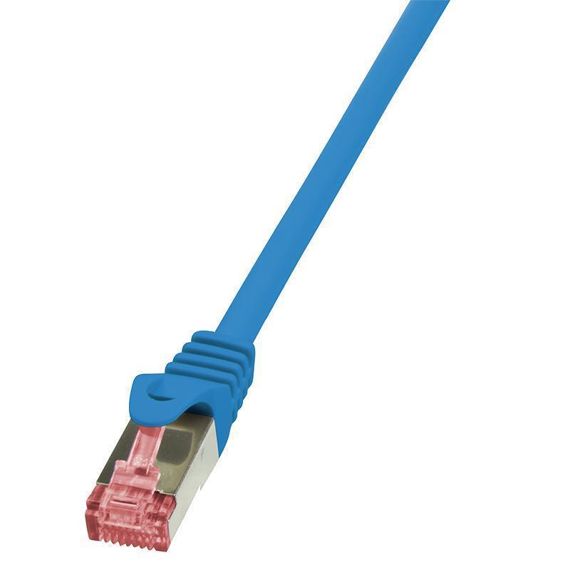 Patchcord LogiLink CQ2096S CAT.6 S/FTP 10m, niebieski