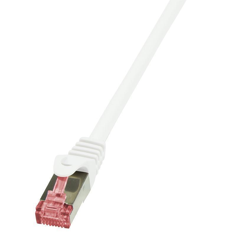 Patchcord LogiLink CQ2111S CAT.6 S/FTP 20m, biały