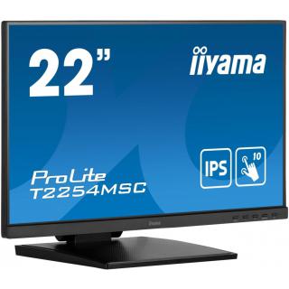 Monitor 21.5 cala T2254MSC-B1AG pojemnościowa 10 punktów, IPS, powłoka AG