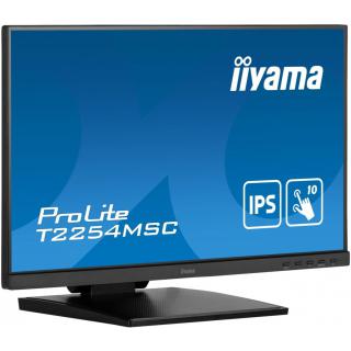 Monitor 21.5 cala T2254MSC-B1AG pojemnościowa 10 punktów, IPS, powłoka AG