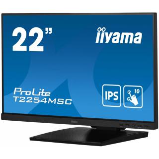 Monitor 21.5 cala T2254MSC-B1AG pojemnościowa 10 punktów, IPS, powłoka AG