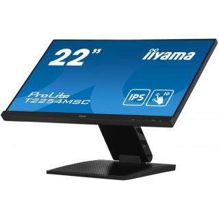 Monitor 21.5 cala T2254MSC-B1AG pojemnościowa 10 punktów, IPS, powłoka AG