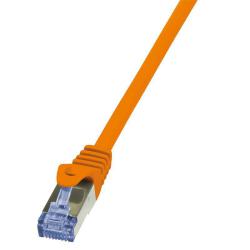 Patchcord LogiLink CQ3098S Cat.6A S/FTP 10m pomarańczowy