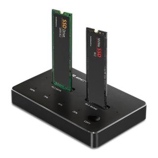 Stacja dokująca dysków SSD M.2 | NVMe | SATA | USB-C |...