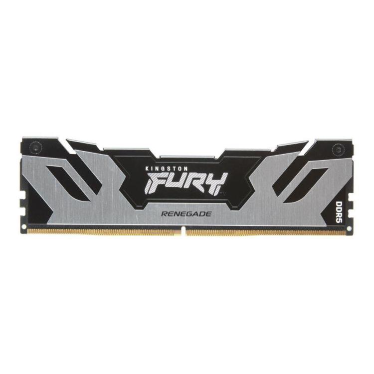 Pamięć niebinarna DDR5 Kingston Fury Renegade 24GB (1x24GB) 6400MHz CL32 1,4V Silver